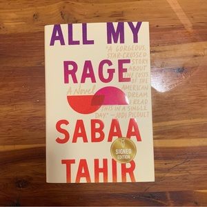 *SIGNED* copy of All My Rage by Sabaa Tahir